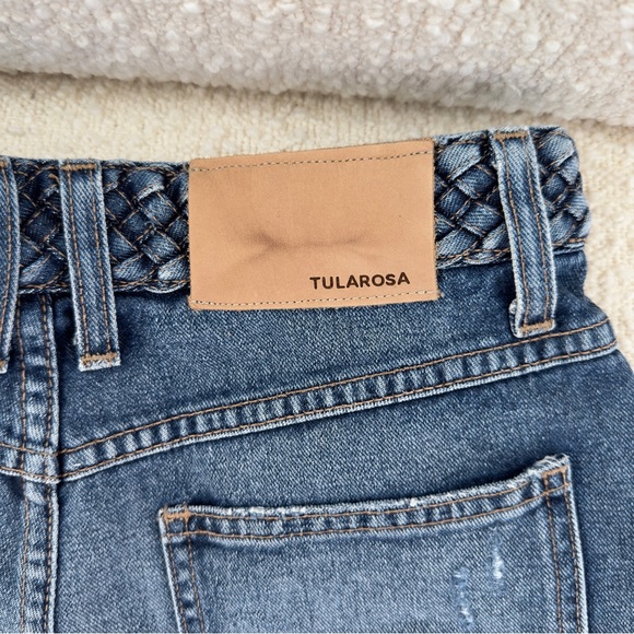 Tularosa Emma Denim High-rise Shorts - Picture 8 of 12